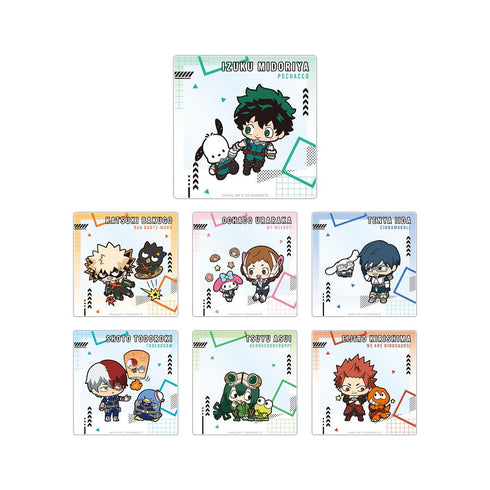 『僕のヒーローアカデミア × サンリオキャラクターズ』トレーディングアクリルカード 1年A組 ver.B(単位/BOX)【202508再販】